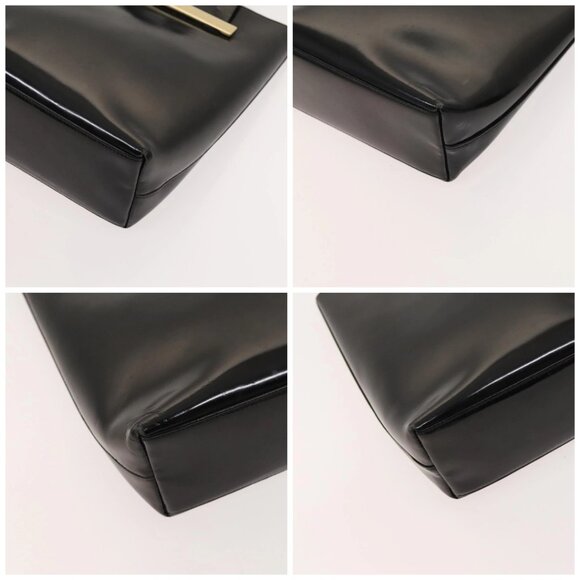 GUCCI Hand Bag Patent leather Black Gold 000 - Picture 16 of 16